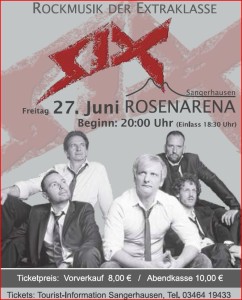 Rockmusik der Extraklasse: SIX